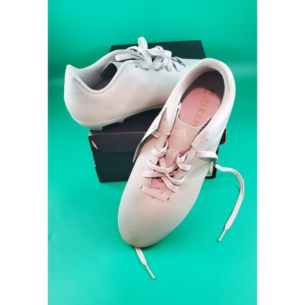 Soccer Shoes Adidas Nemeziz 18.4 FxG J Gray White Sz 6 Youth Boys